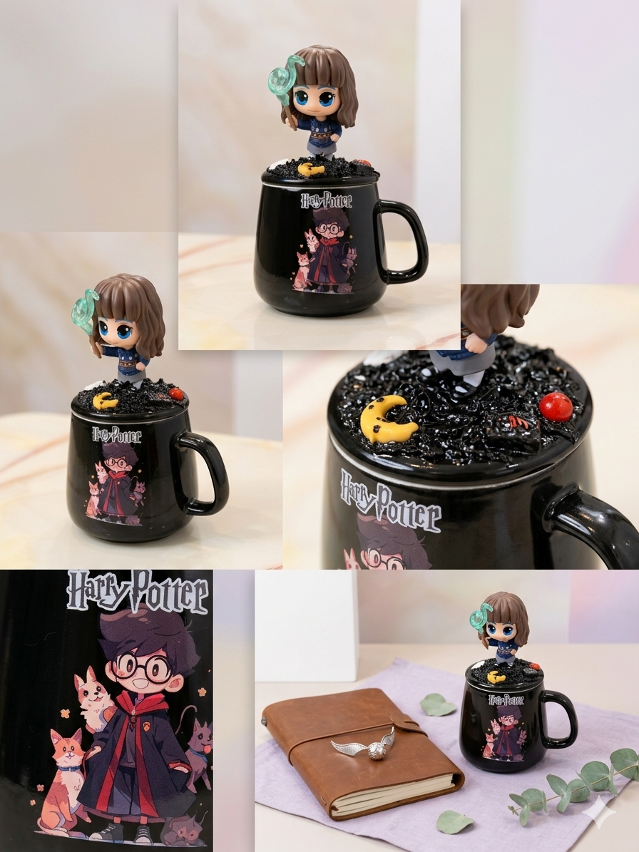 Harry Potter Magical Mug with Figurine