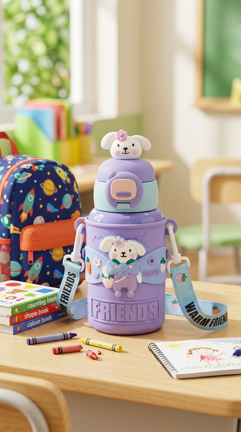 Kids Steel Water Bottle