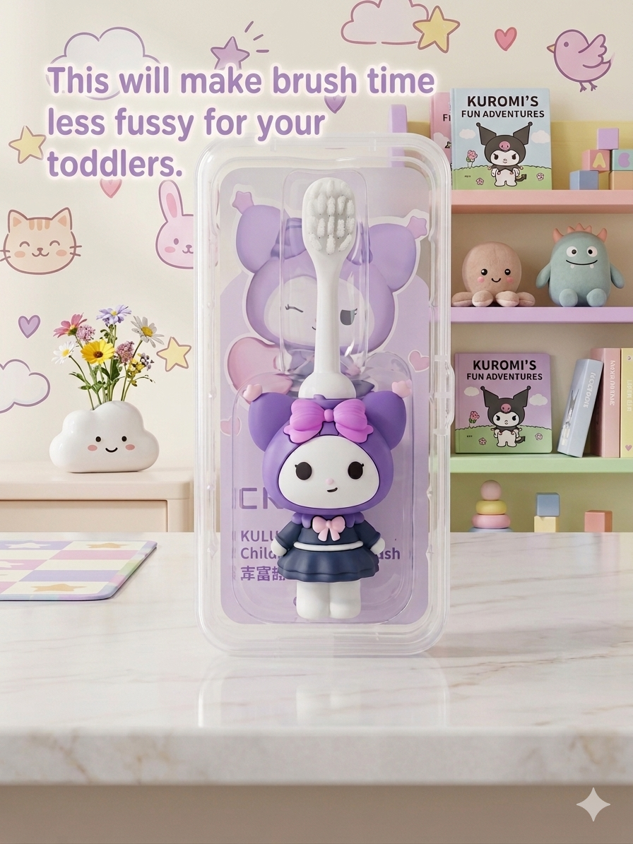 Cute Character Kids Toothbrush