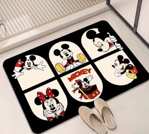 Mickey Mouse Cartoon Floor Mat