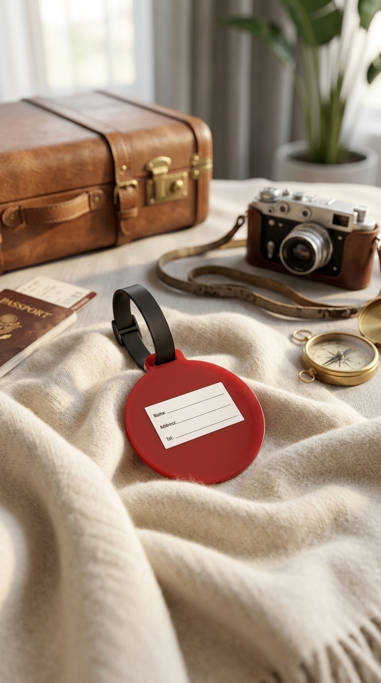 Captain Shield Luggage Tag