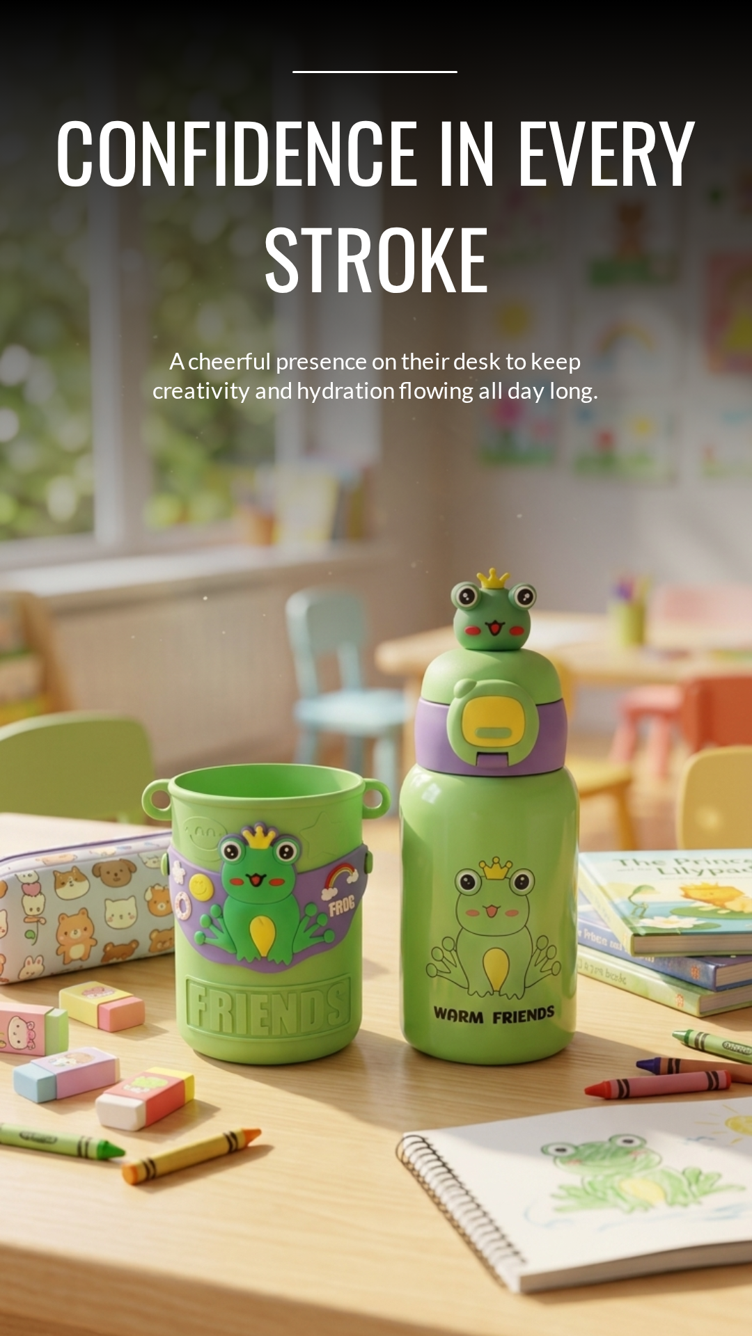 Kids Steel Water Bottle