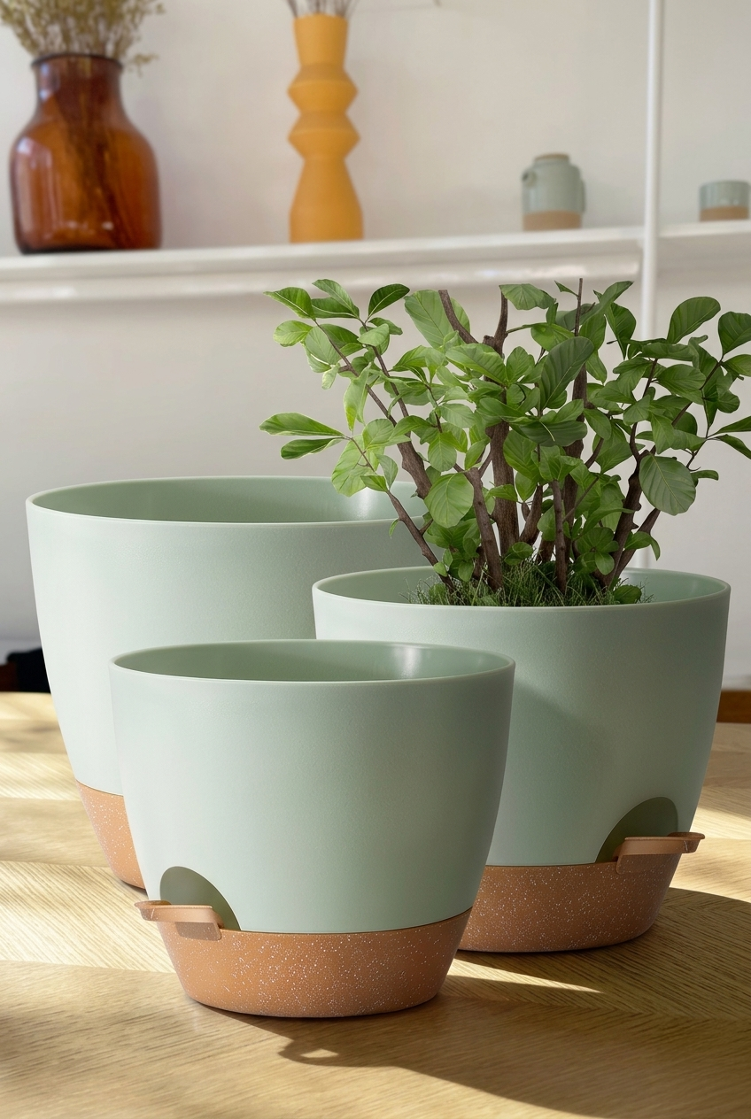 Self Watering Flower Pots