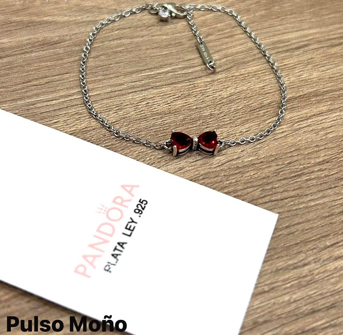 Pulsera Pandora Moño Plata