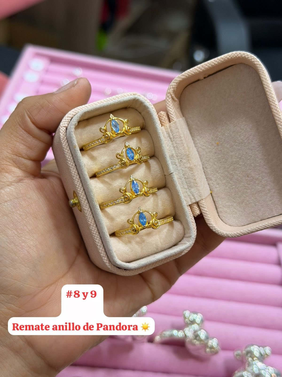 Anillo Pandora Dorado