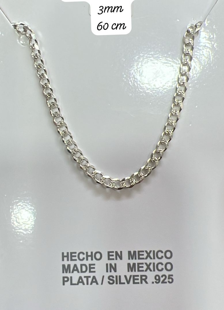 Cadena Plata .925 60 cm