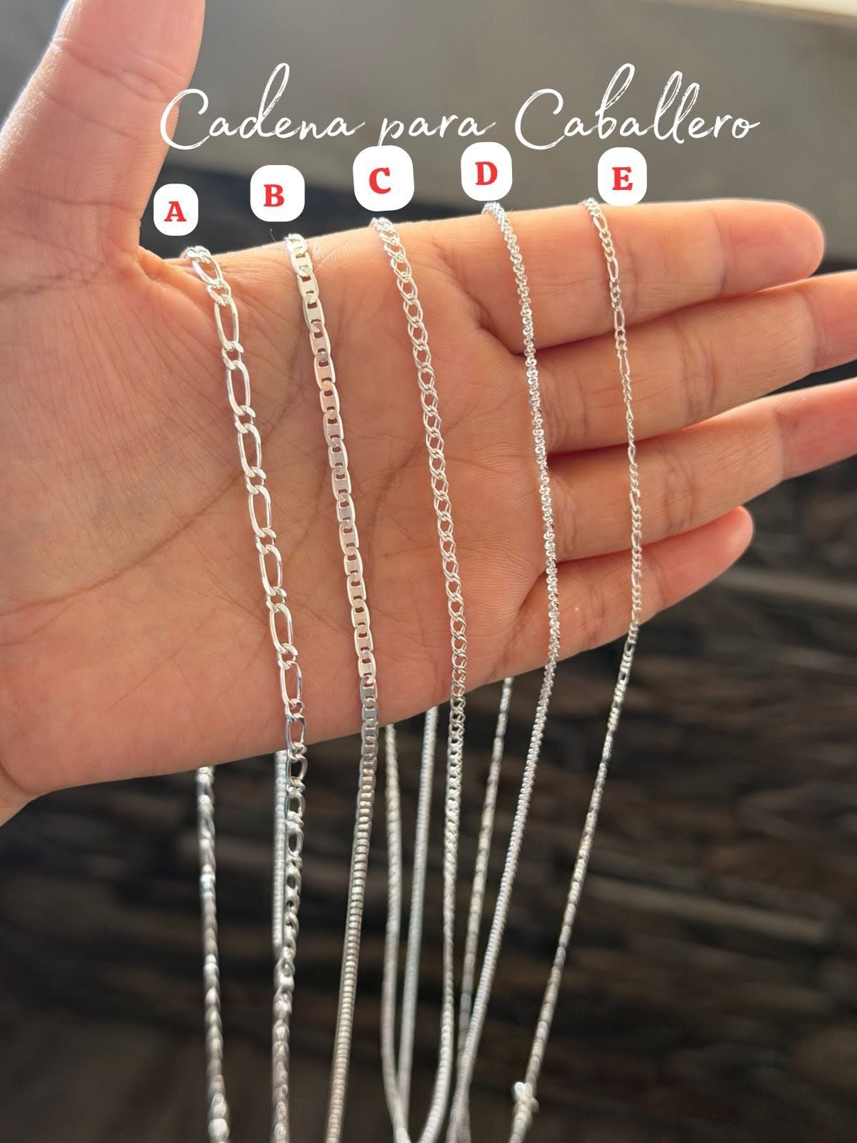 Cadenas para Caballero