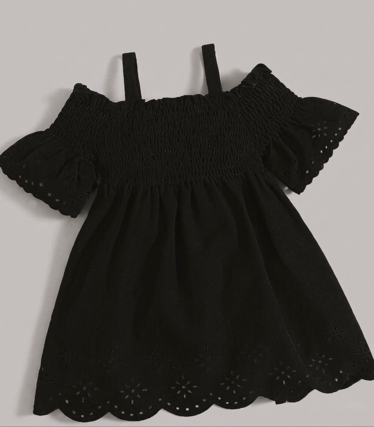  Black Off-Shoulder chic top