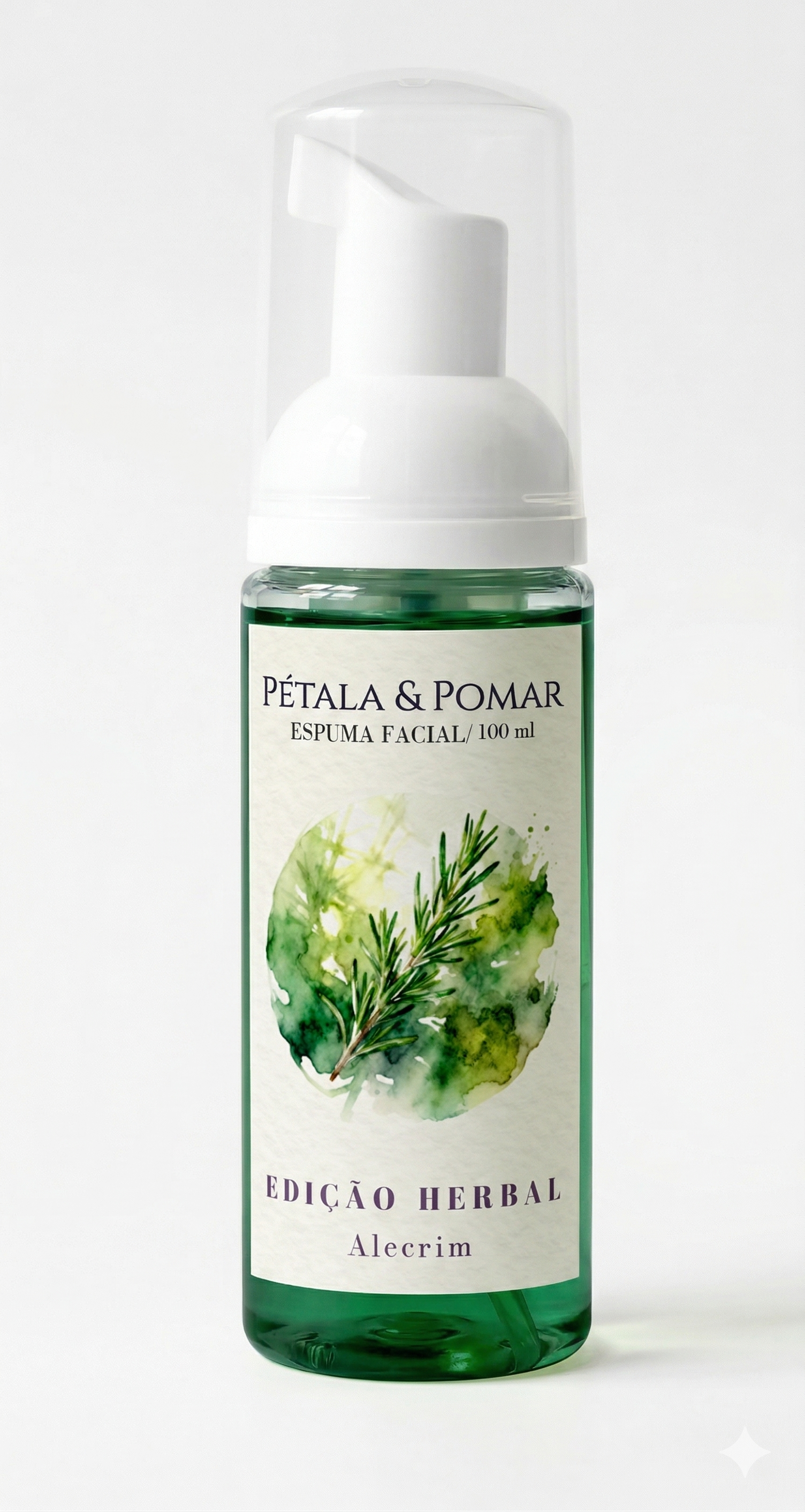 Espuma Facial Alecrim