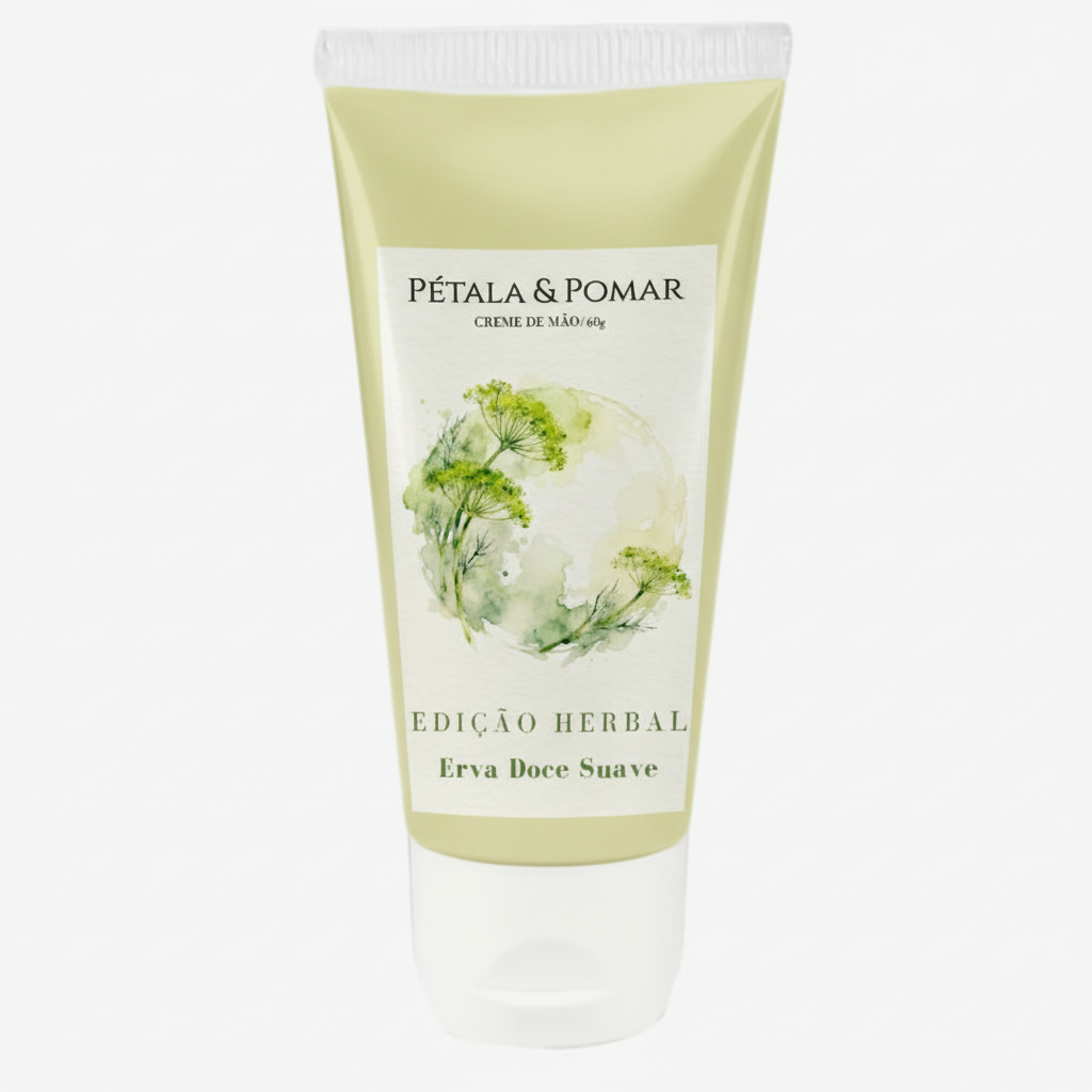 Creme de Mãos Erva Doce Suave