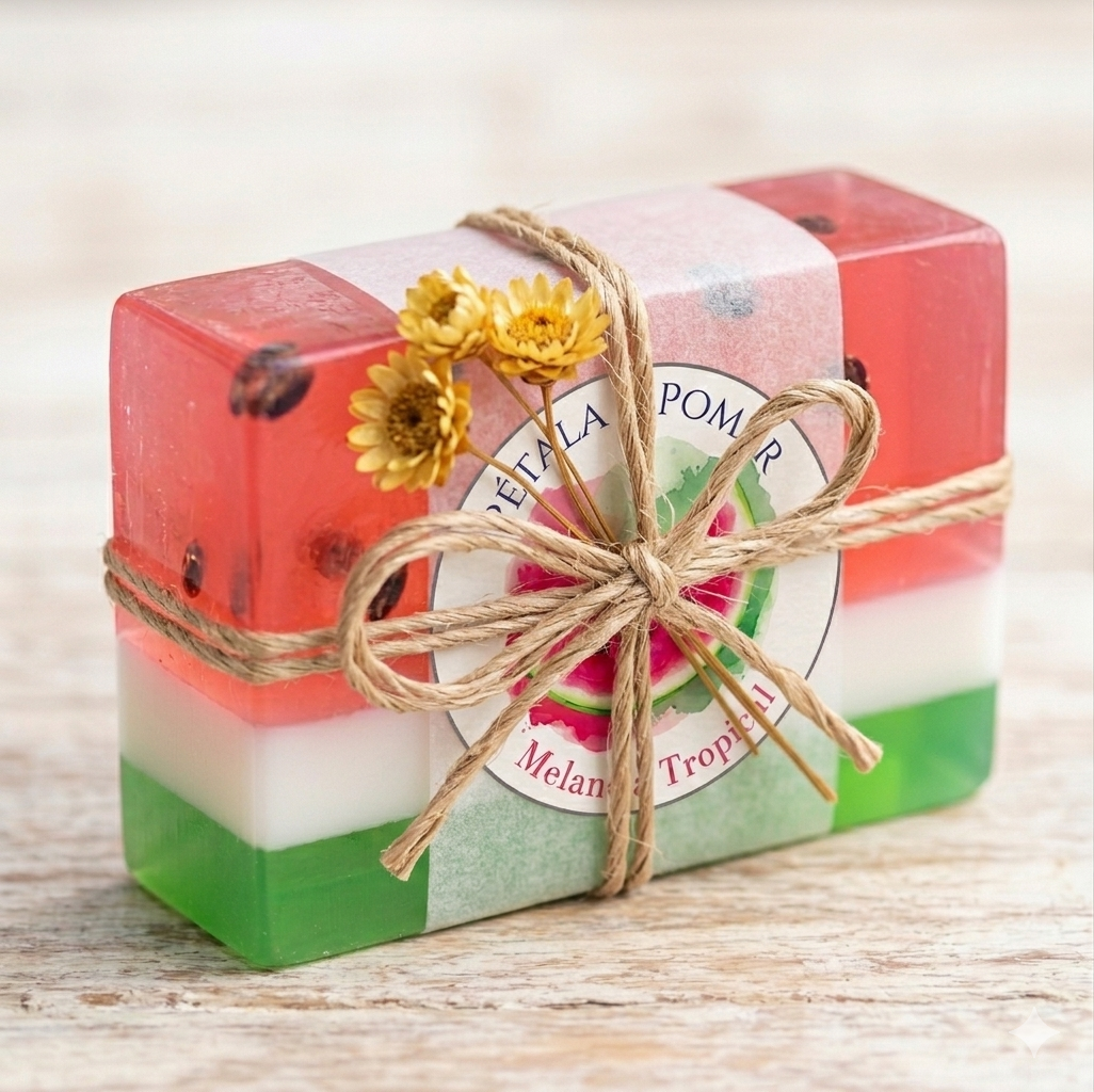 Sabonete Artesanal Melancia