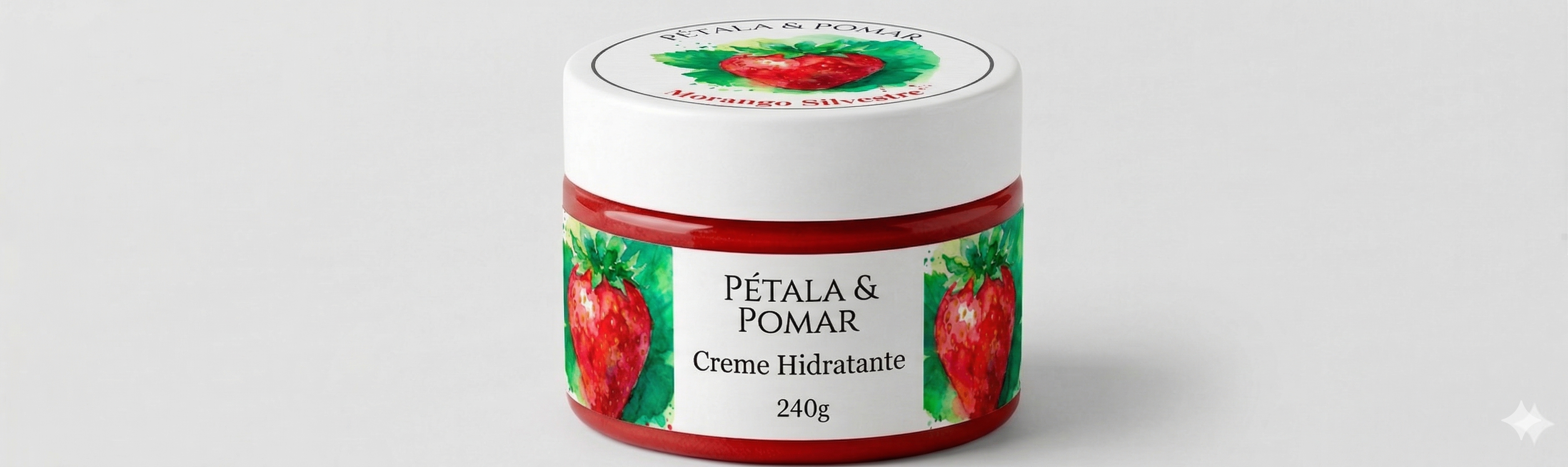 Creme Hidratante Morango