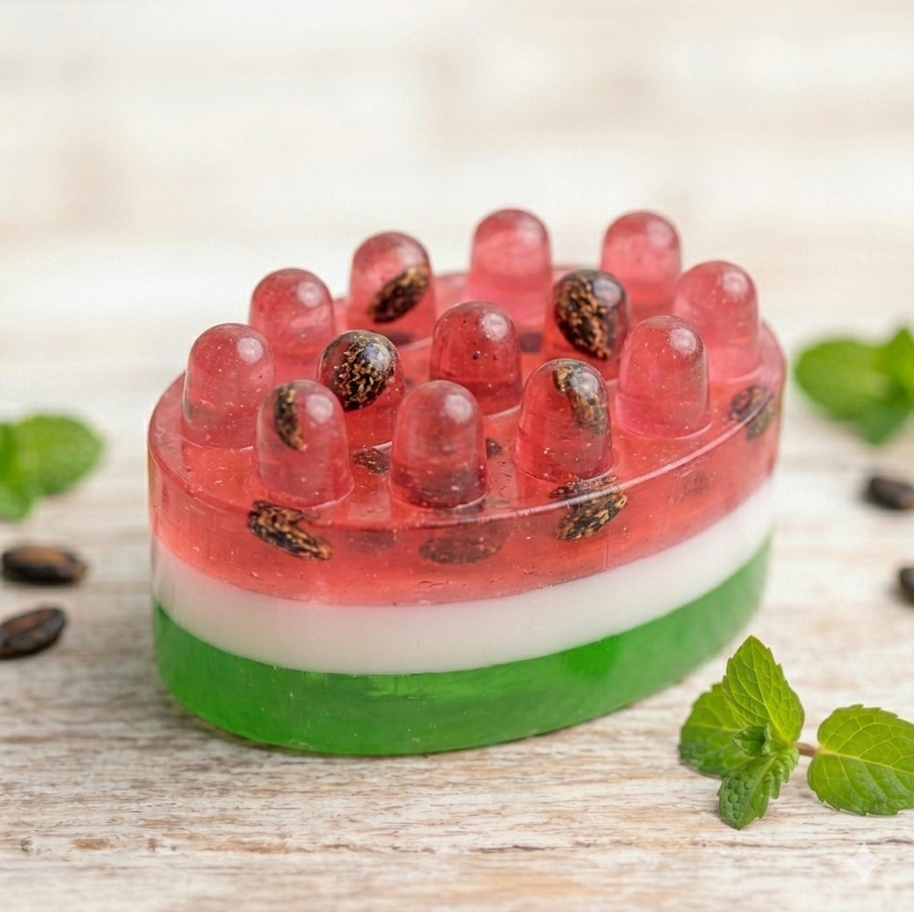 Sabonete Massageador Melancia