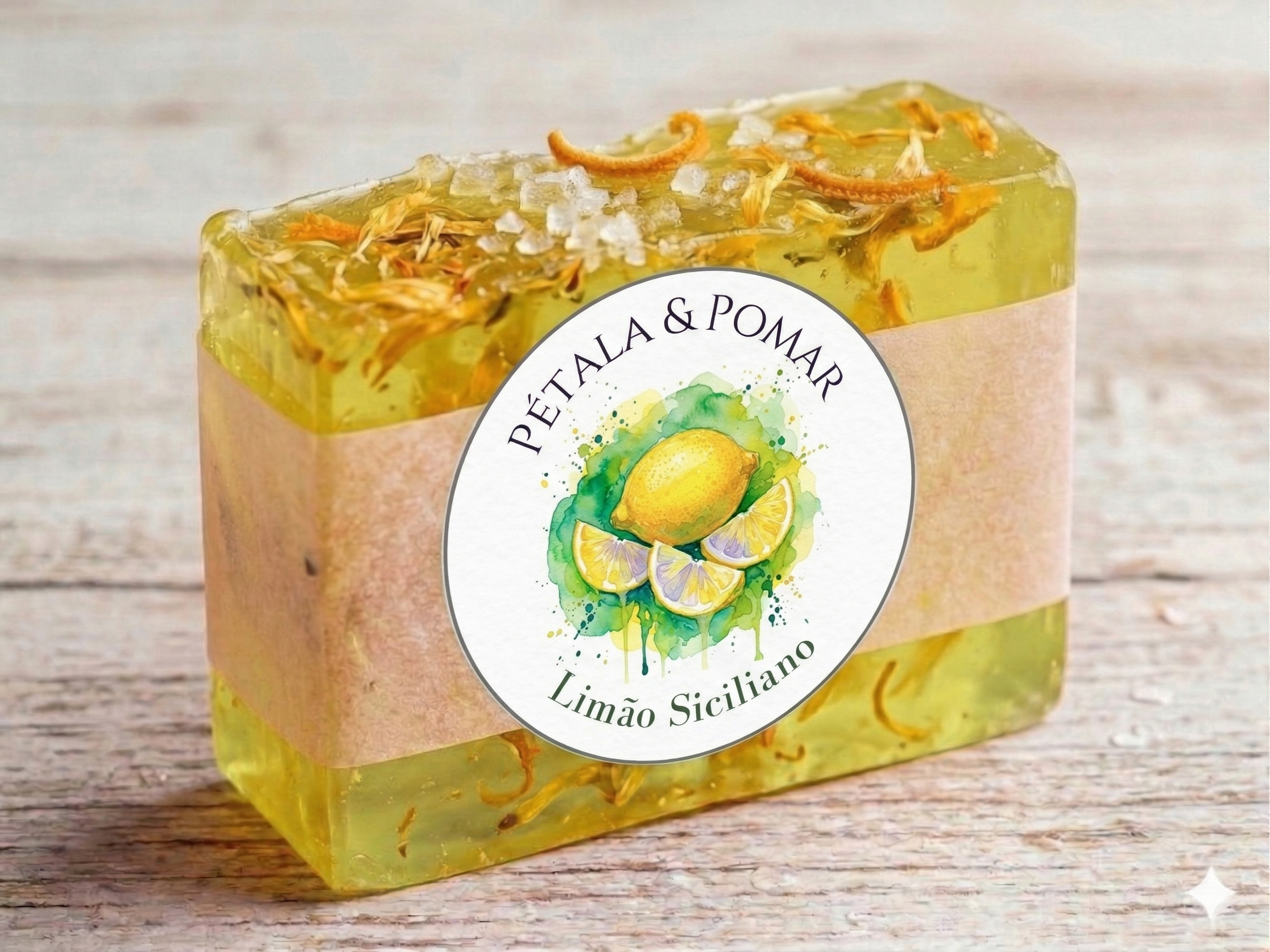 Sabonete Artesanal Limão Siciliano