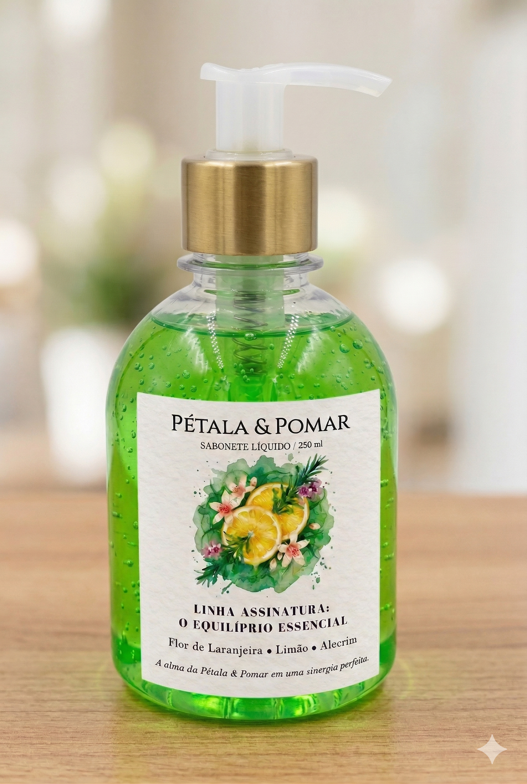 Sabonete Líquido Pétala & Pomar