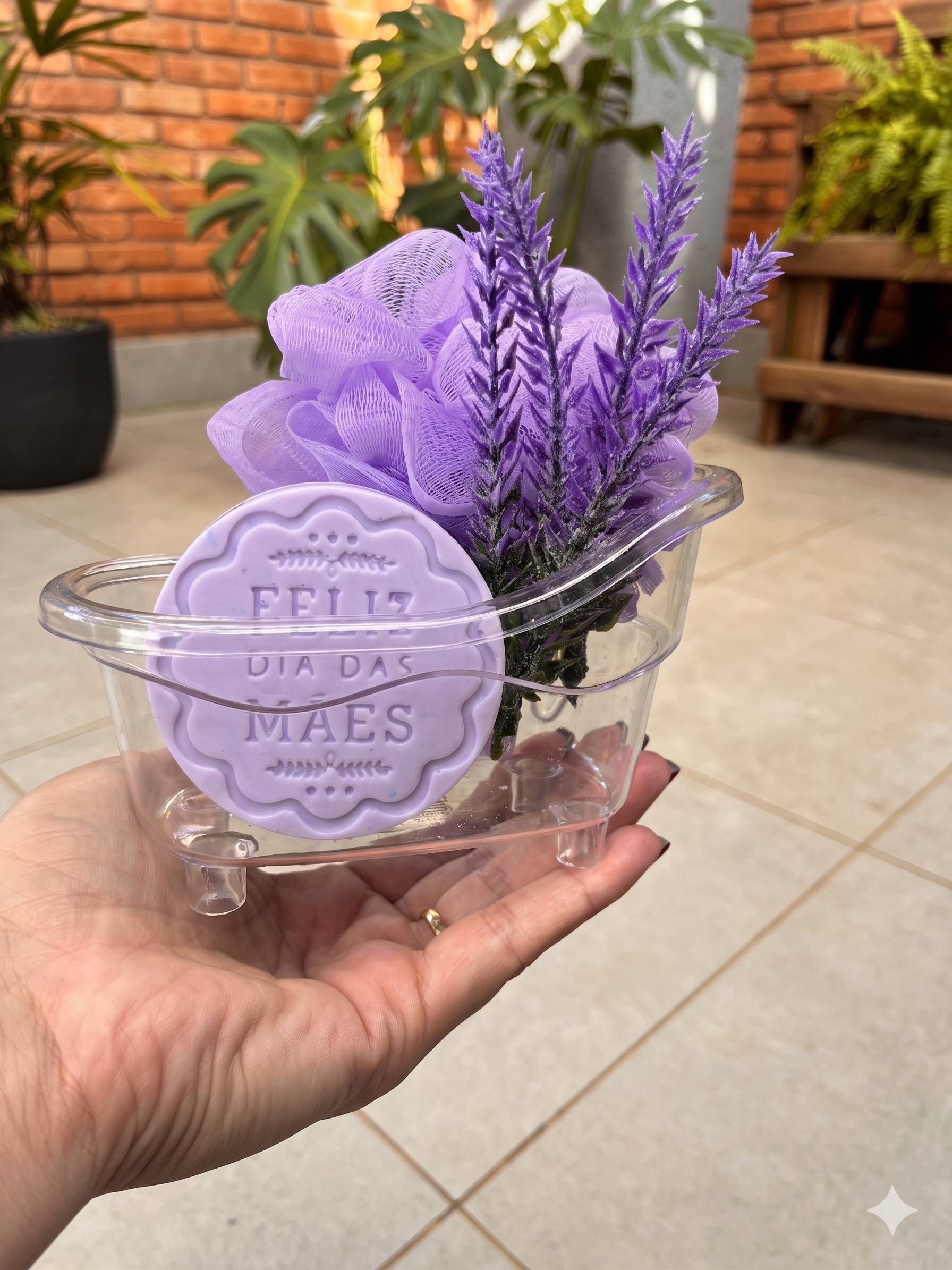 Kit Banho para Dia das Mães - Banheirinha PP