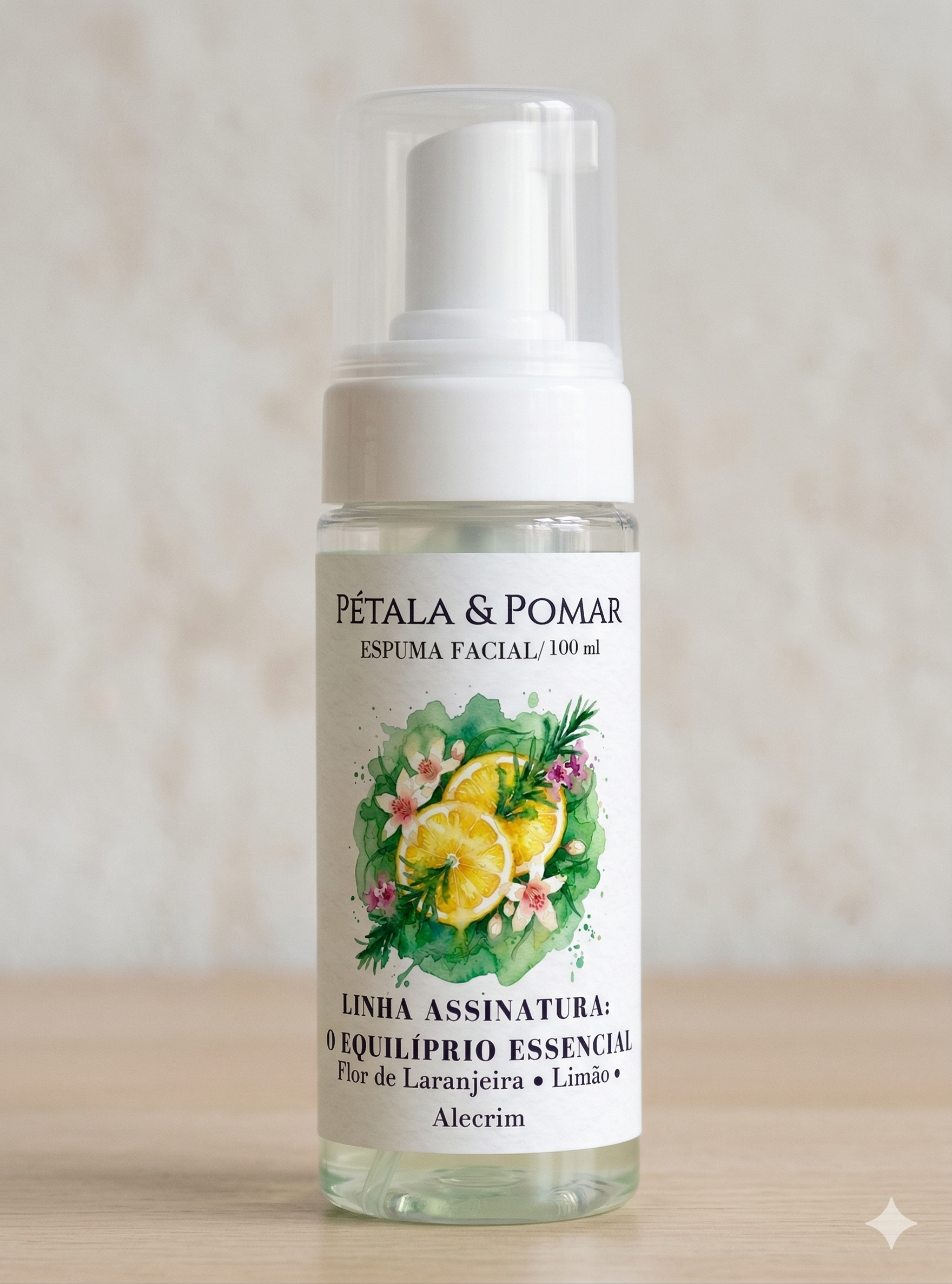 Espuma Facial Pétala & Pomar