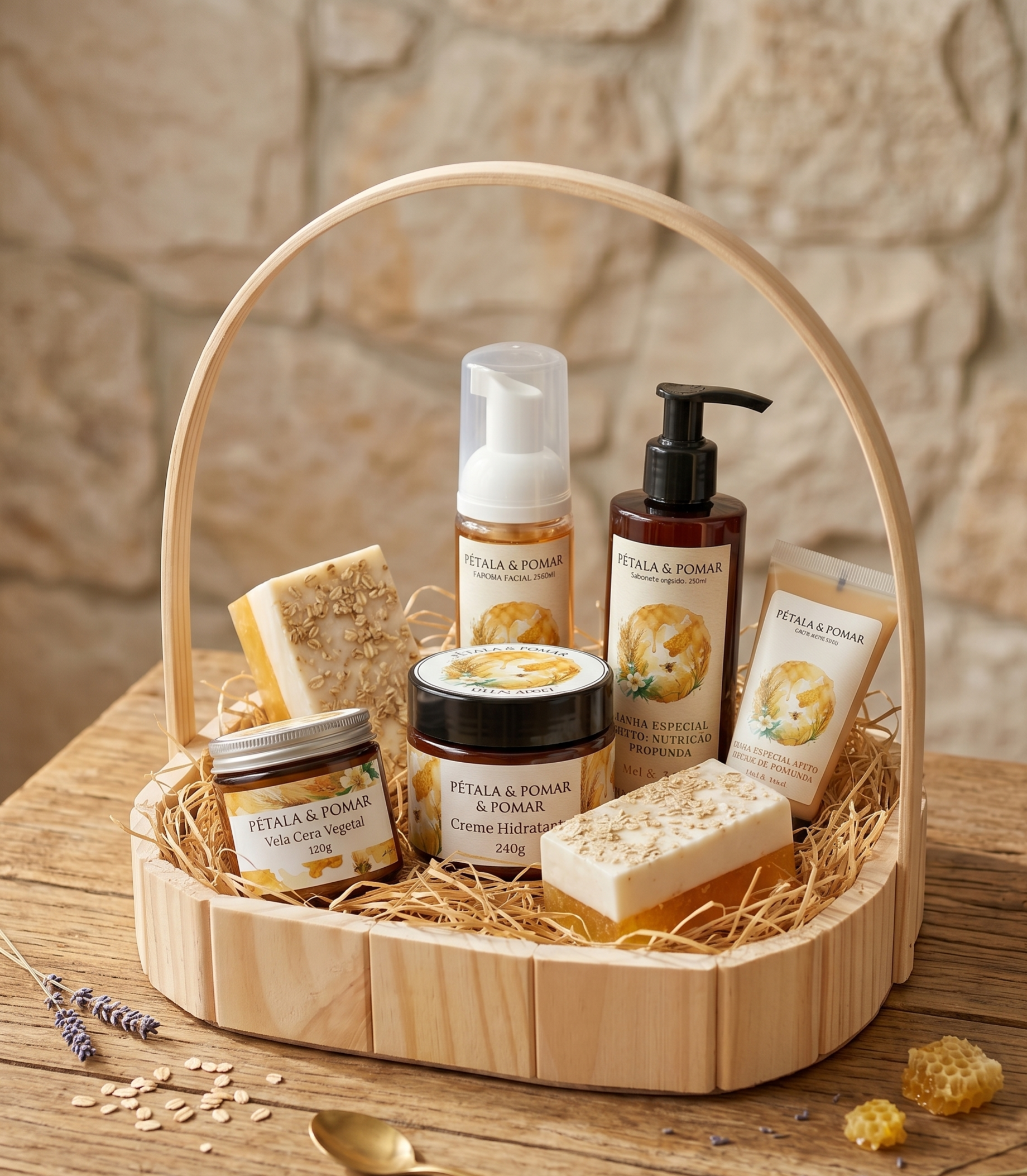 Kit Afeto: Mel e Aveia