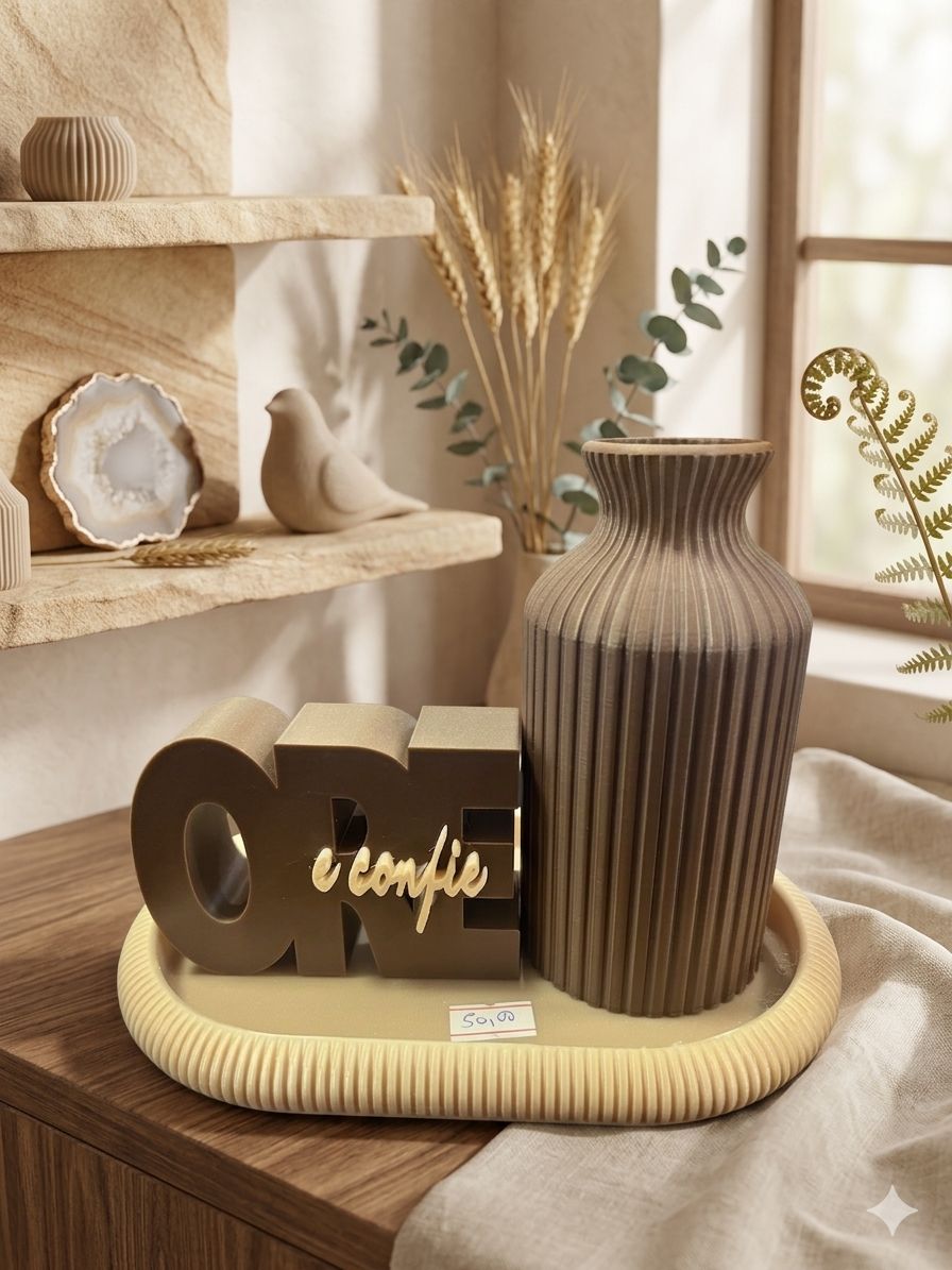 Conjunto Decorativo Ore e Confie