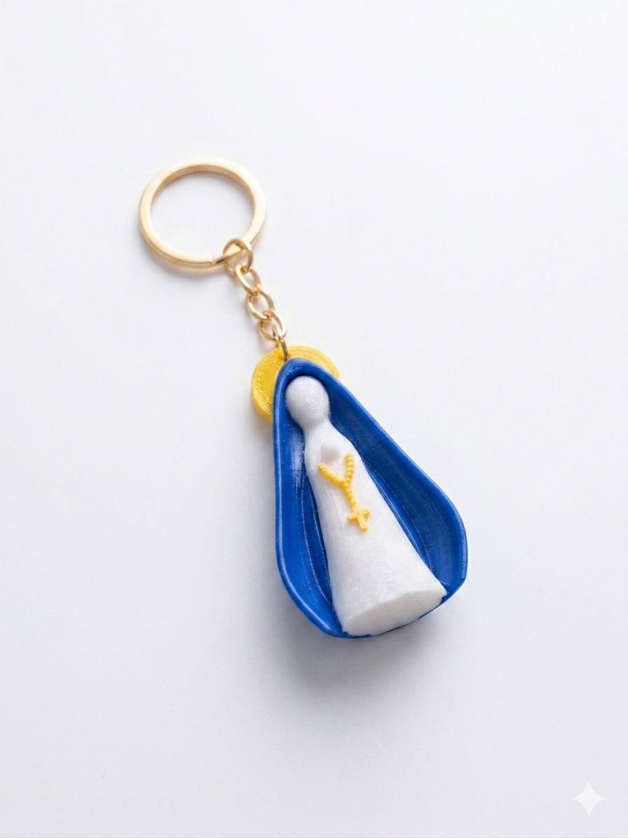 Chaveiro Nossa Senhora 7 cm