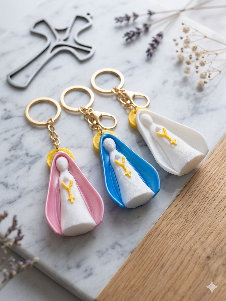 Chaveiro Nossa Senhora 7 cm