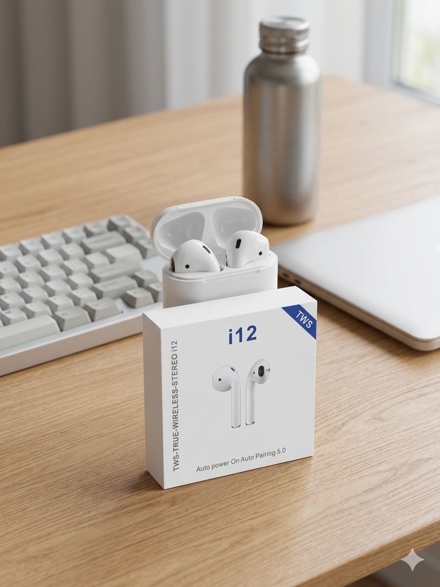 Fones de Ouvido Sem Fio i12