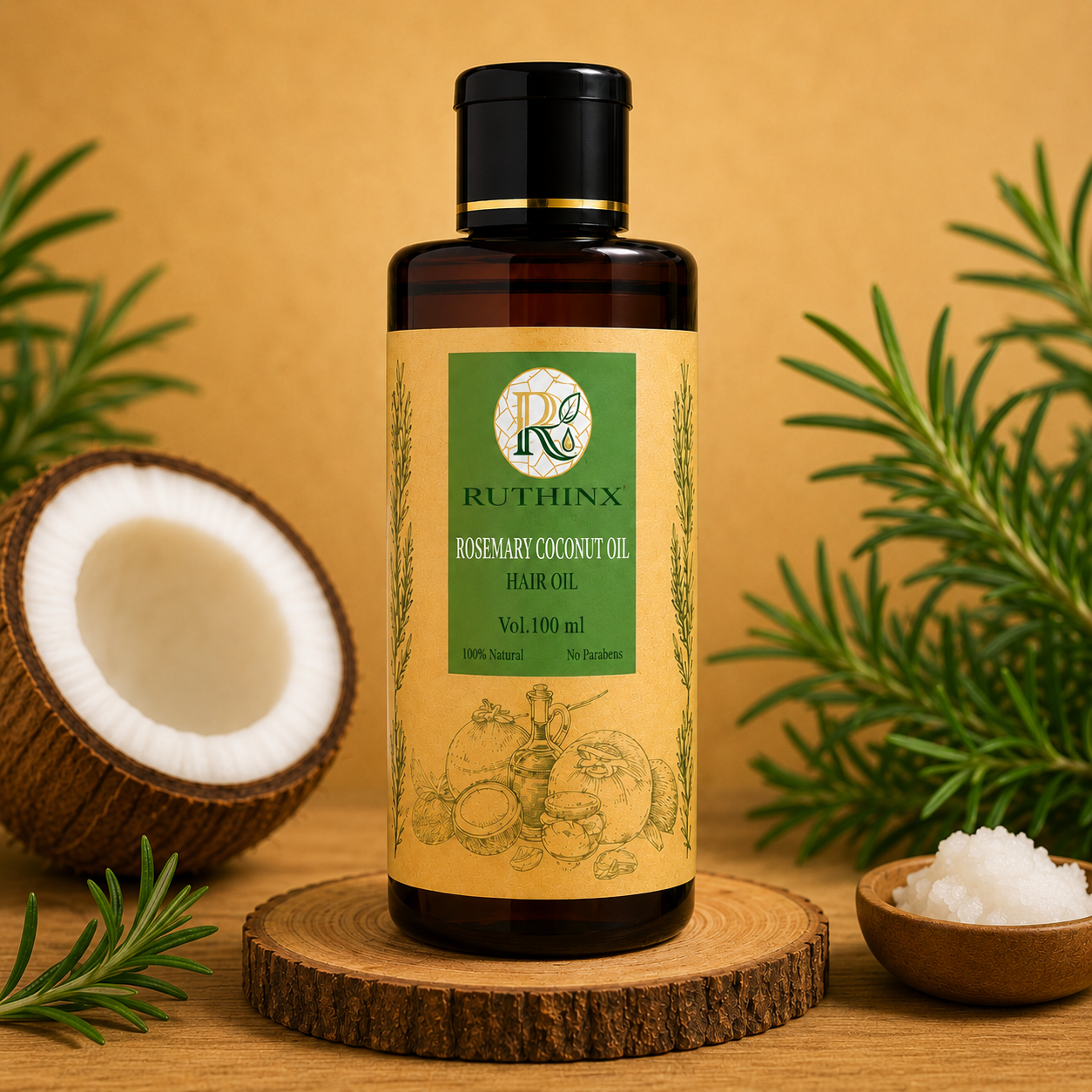 Rosemary Cocount Oil