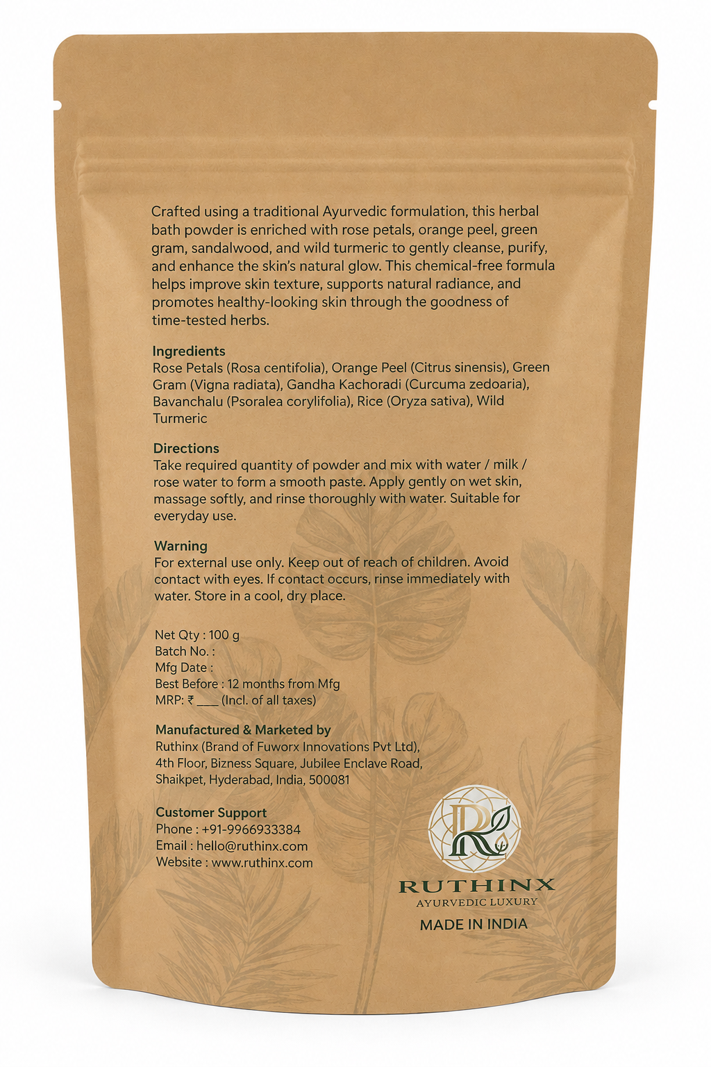 Herbal Powder Adult