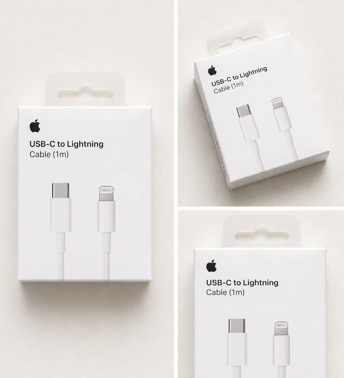 Cable USB-C a Lightning (1m)