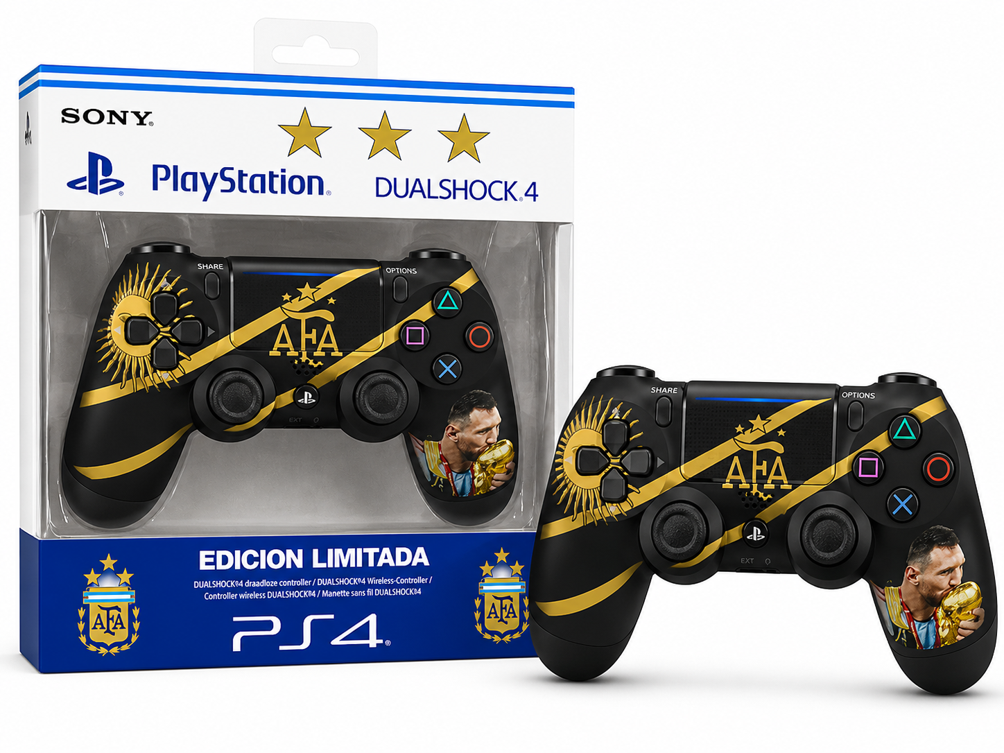 JOYSTICK PS4 Edición Limitada AFA