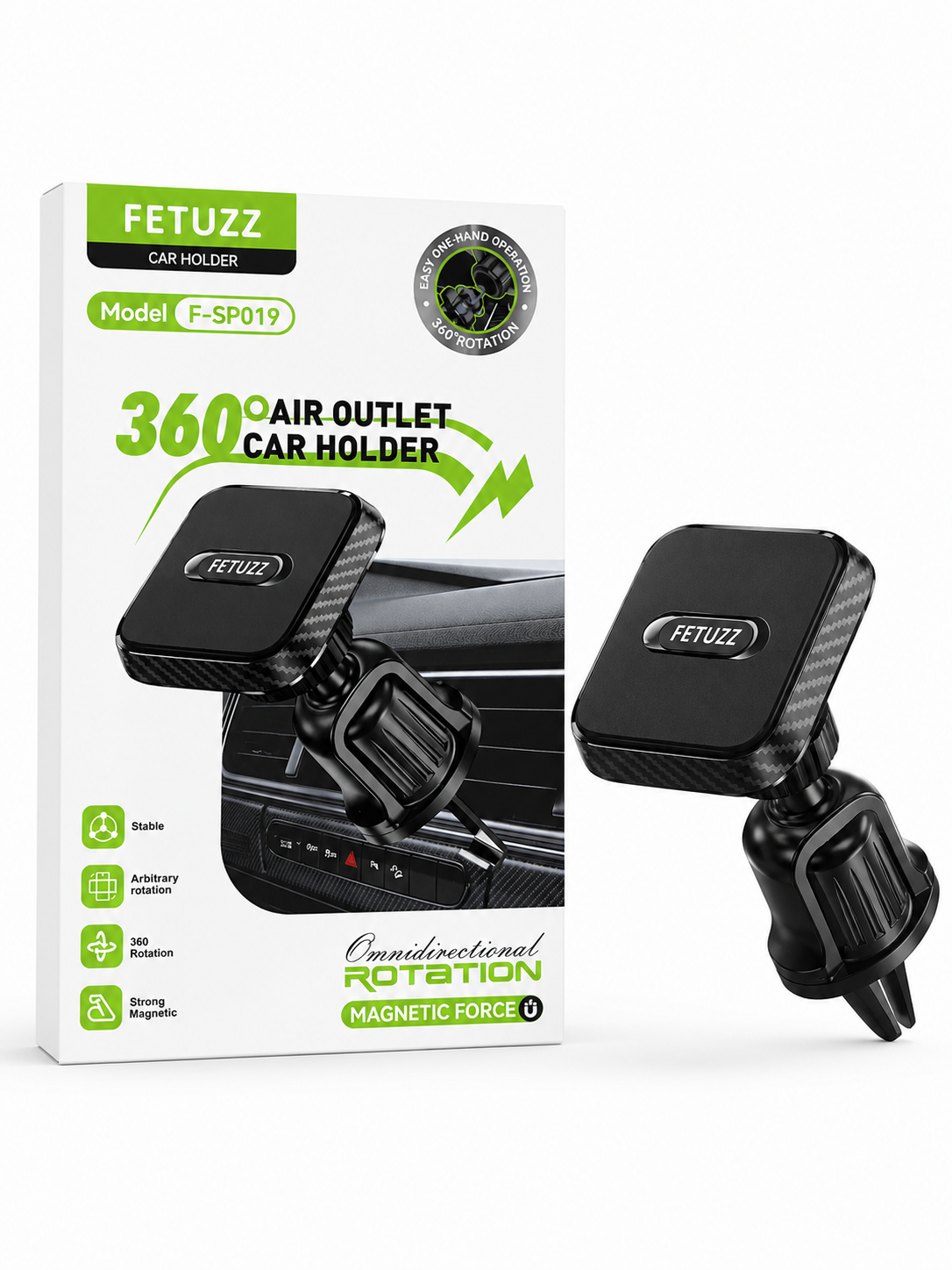 Soporte magnético para auto FETUZZ