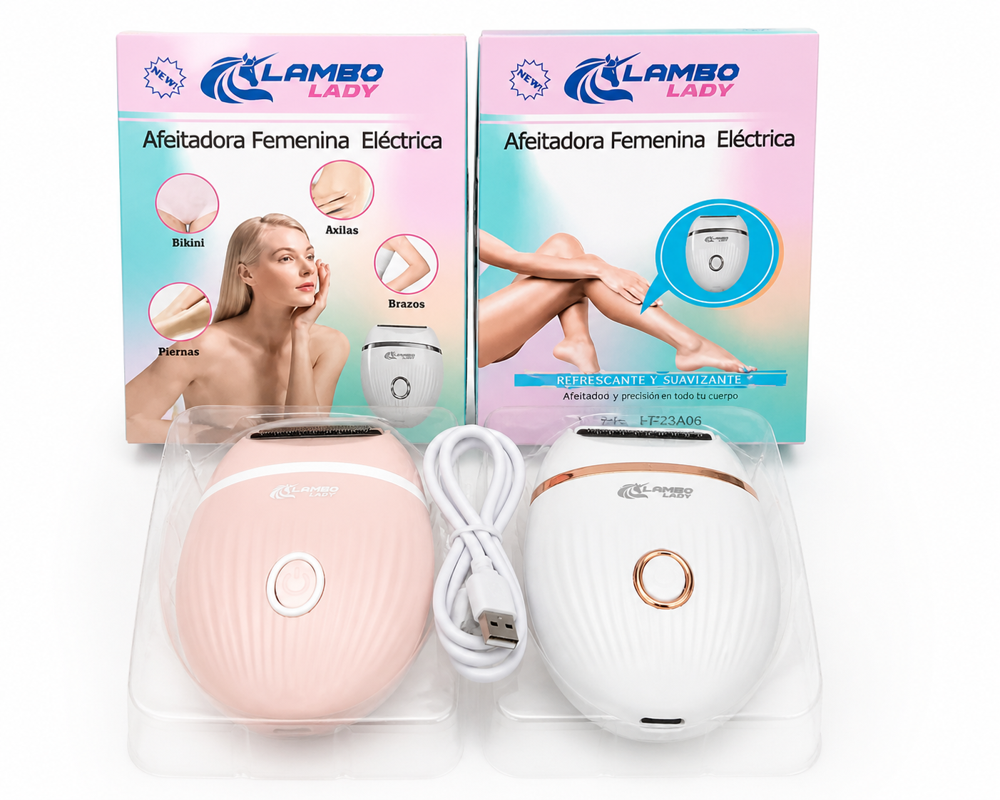 Afeitadora Femenina Eléctrica Lambo Lady