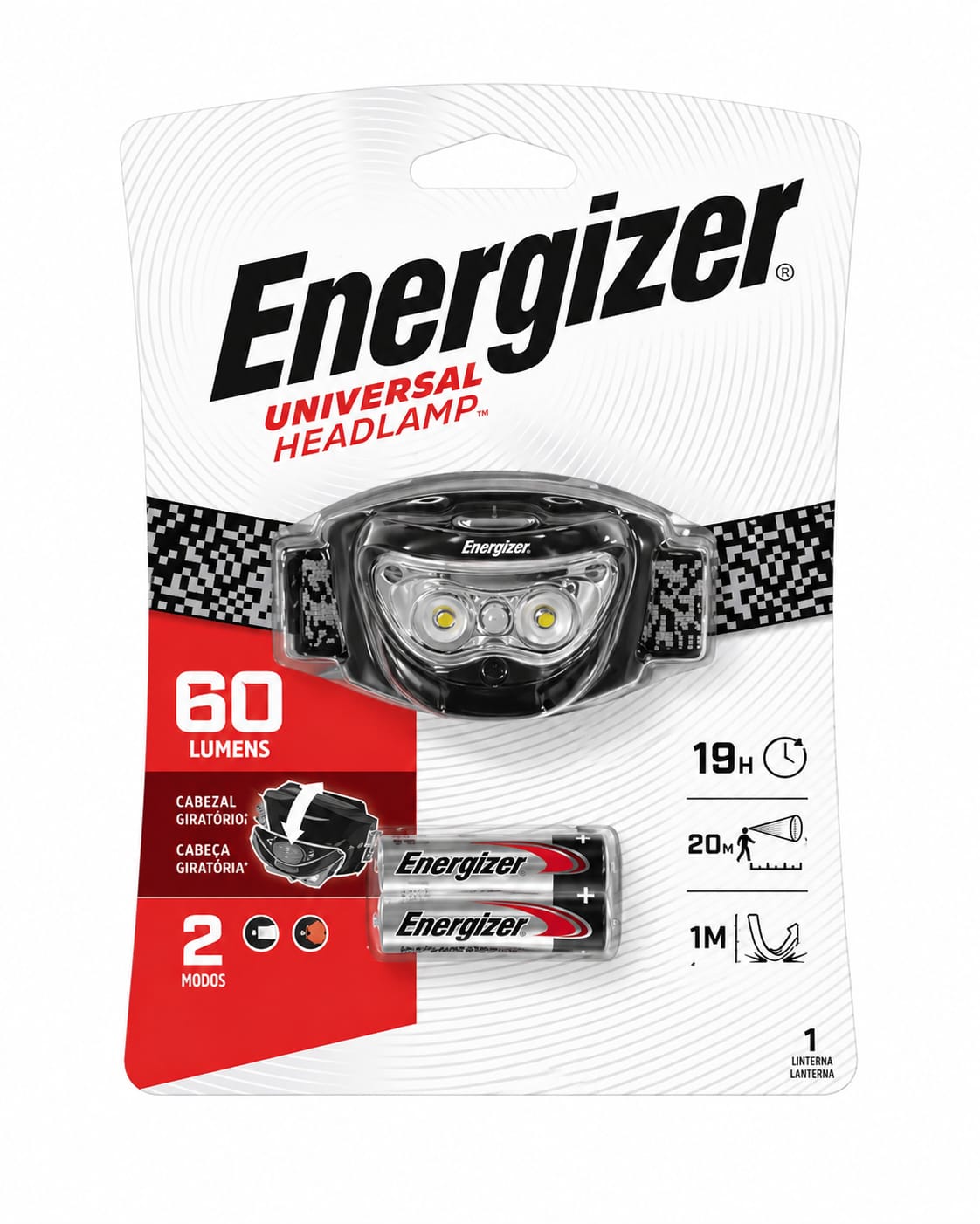 Linterna Frontal Energizer Universal
