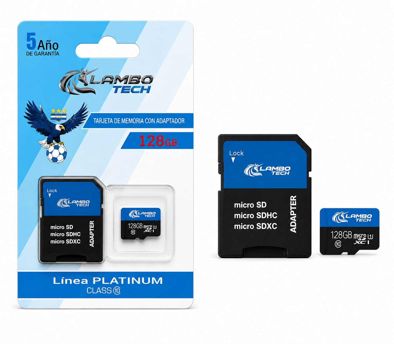 Tarjeta de memoria microSD 128GB