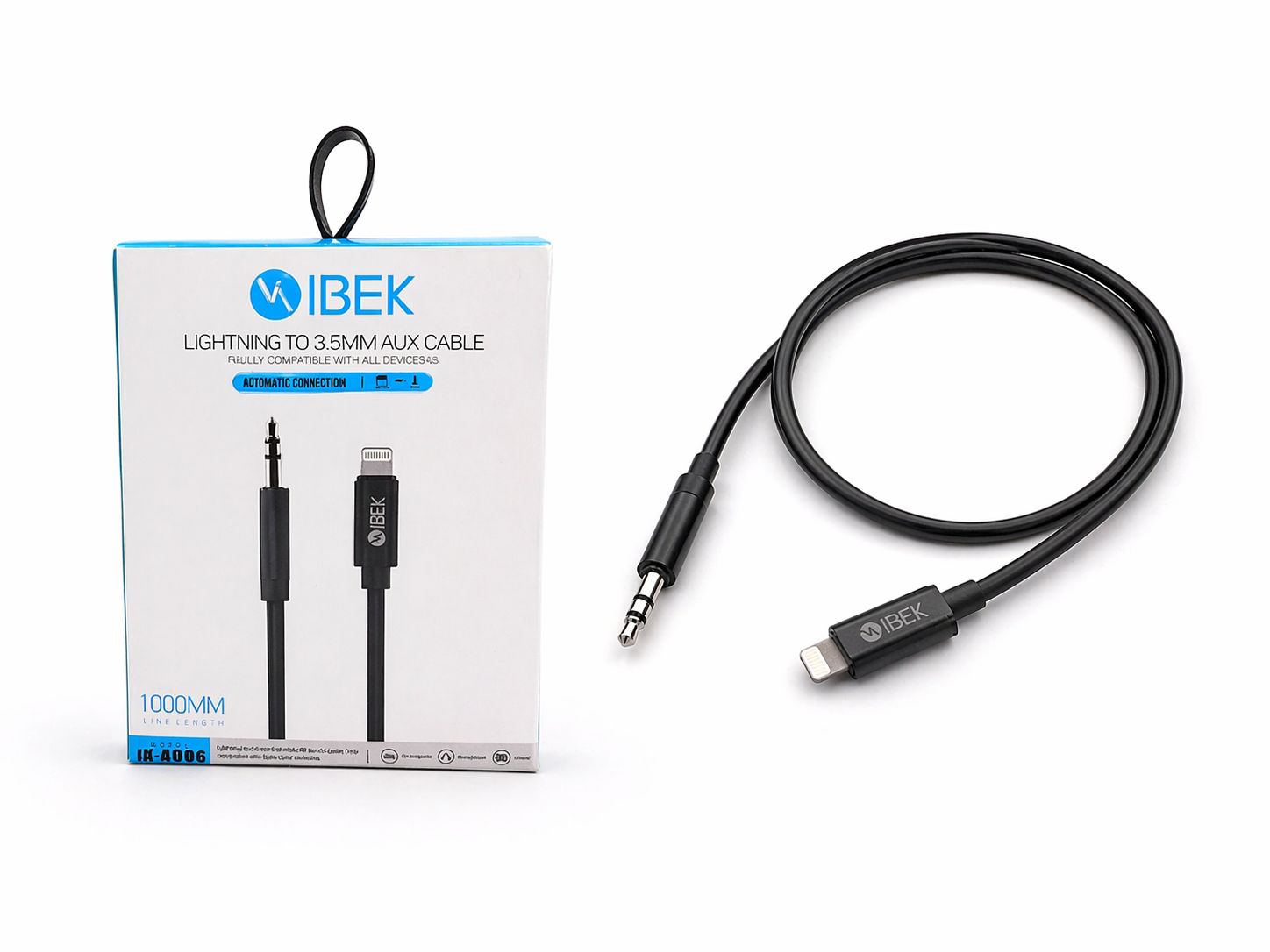 Cable Lightning a Auxiliar 3.5mm