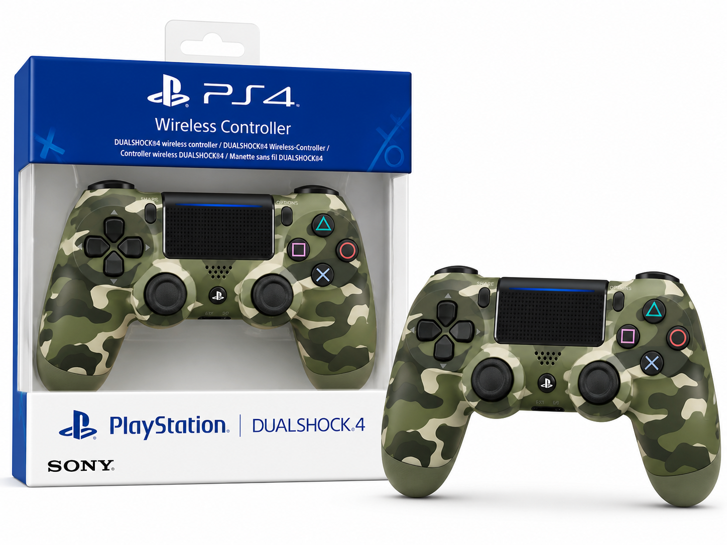 Control PS4 DualShock 4 Camuflado