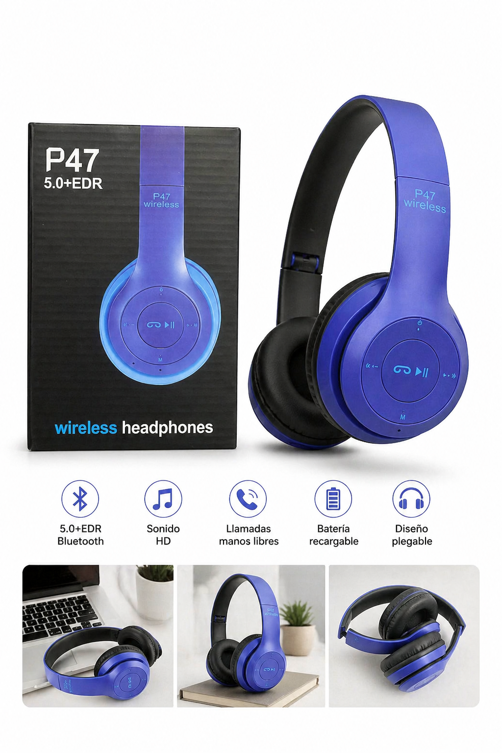 Auriculares Inalámbricos P47
