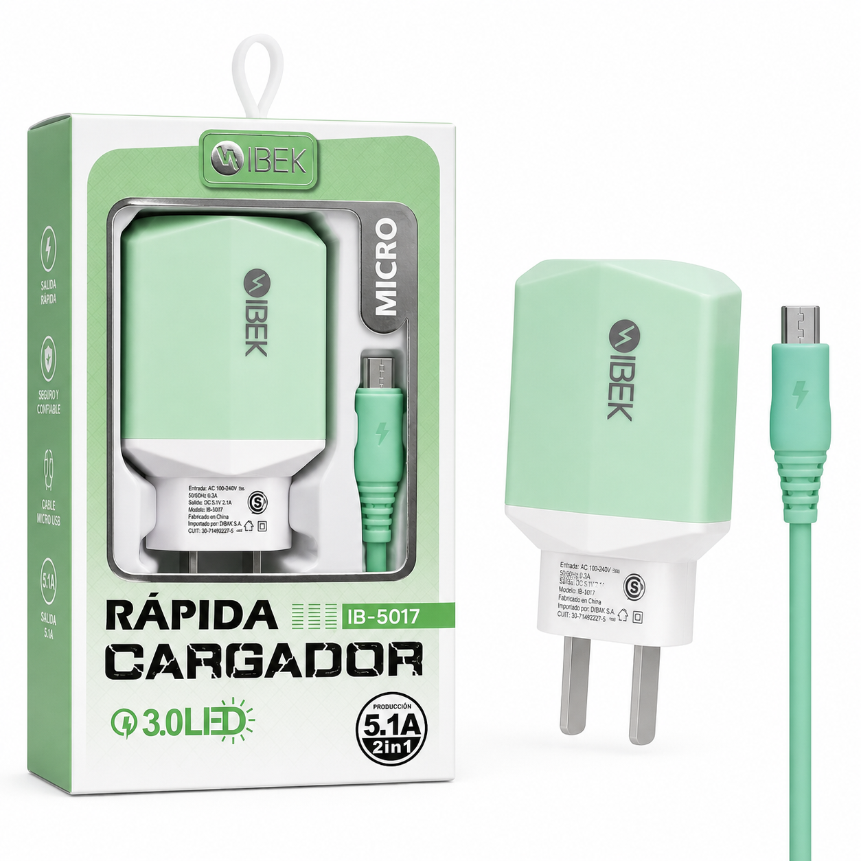 Cargador USB Micro/v8