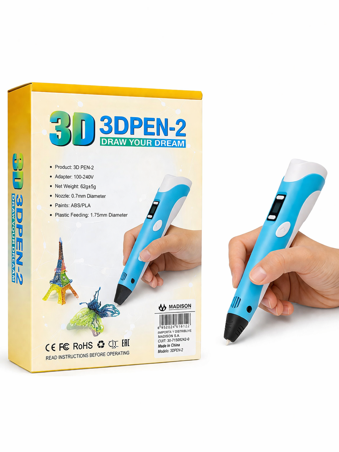 Pluma 3D PEN-2
