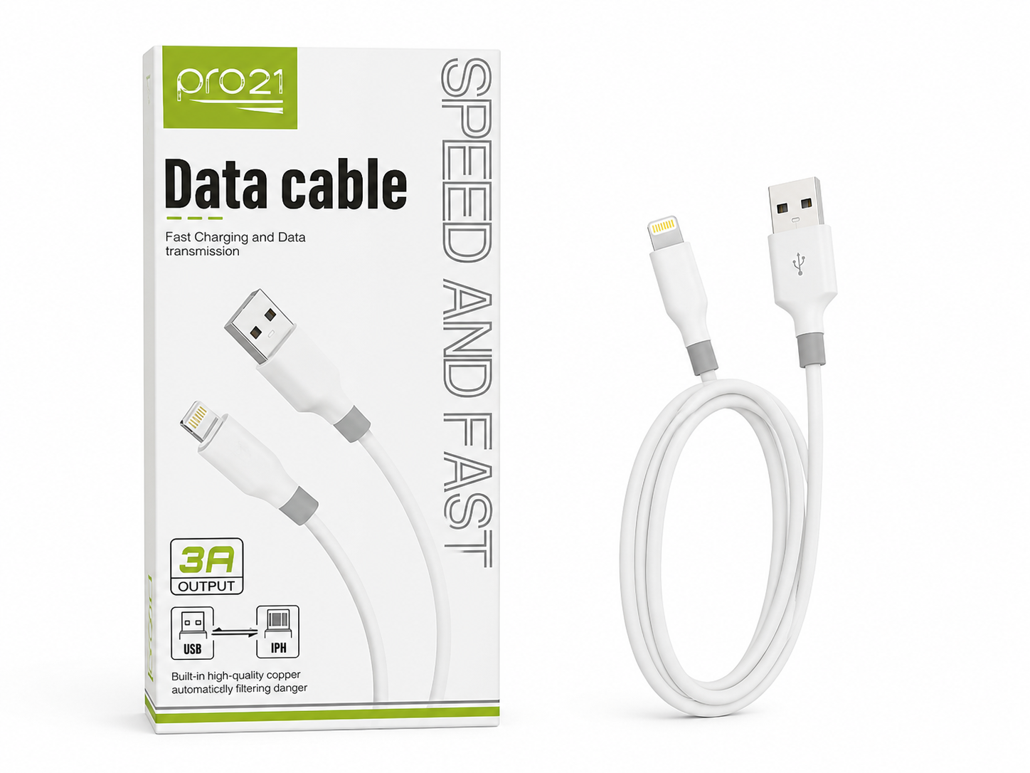 Cable PRO21 USB A IPHONE