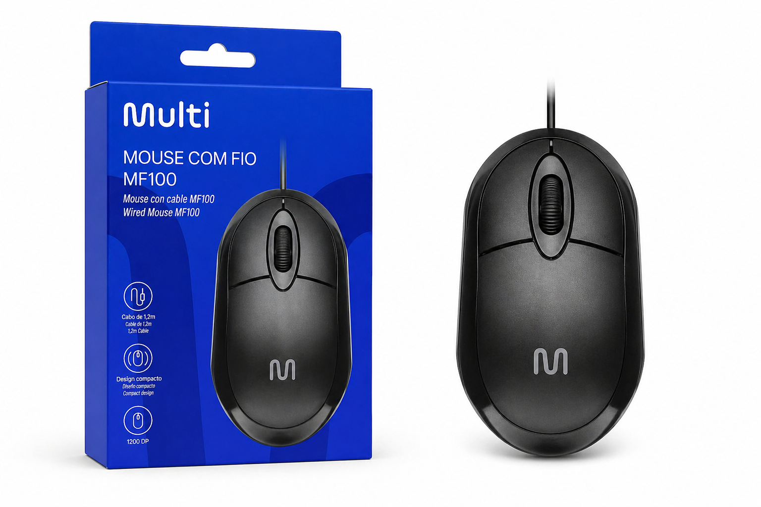 Mouse con Cable MF100