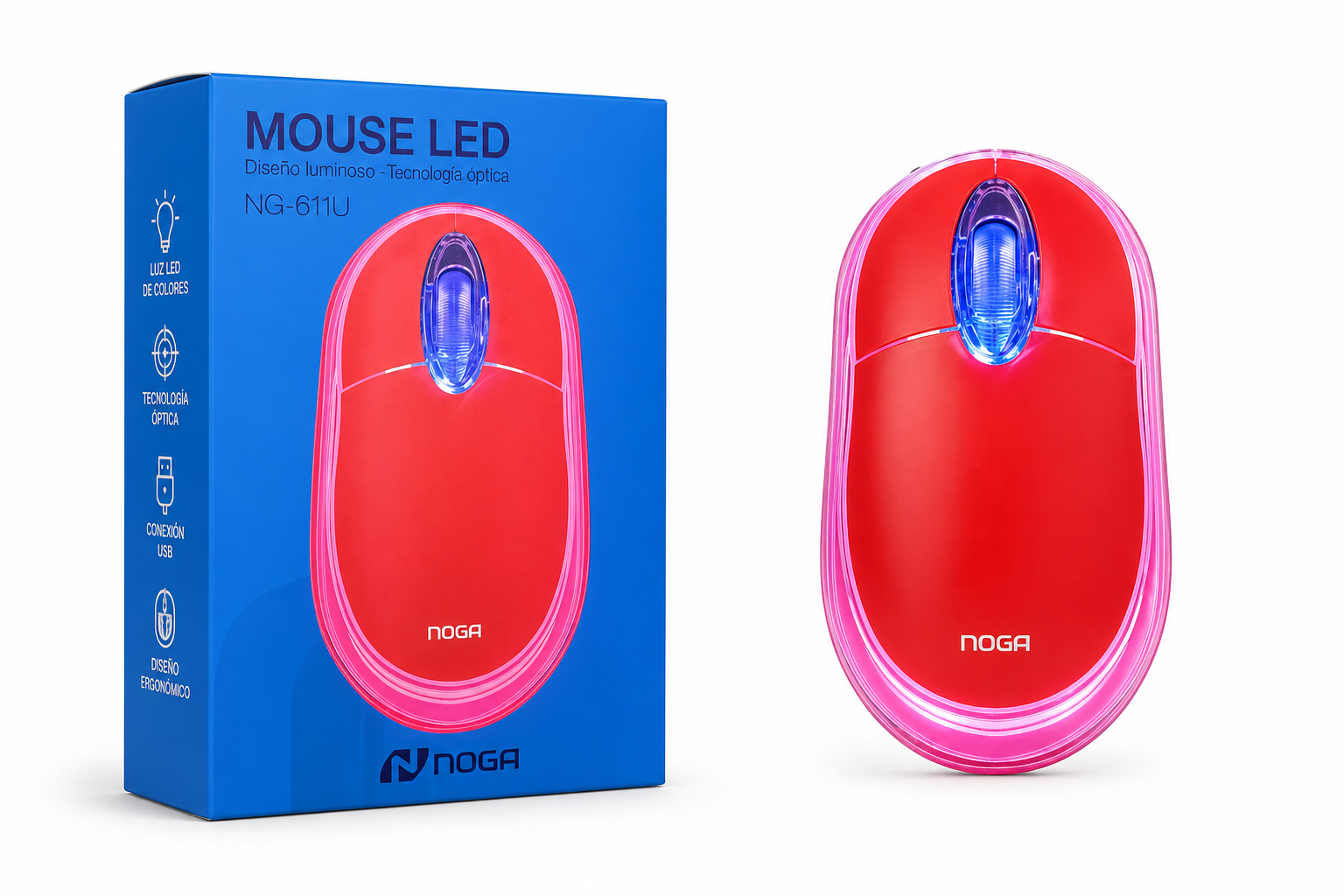 Mouse LED Noga NG-611U