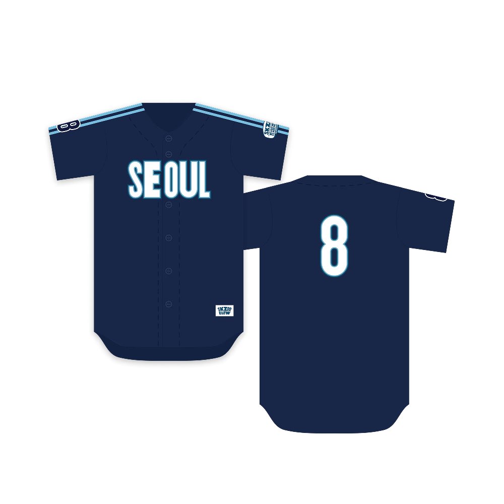 [PRE-ORDER] POP UP IN SEOUL - BASEBALL JERSEY SEOUL VER
