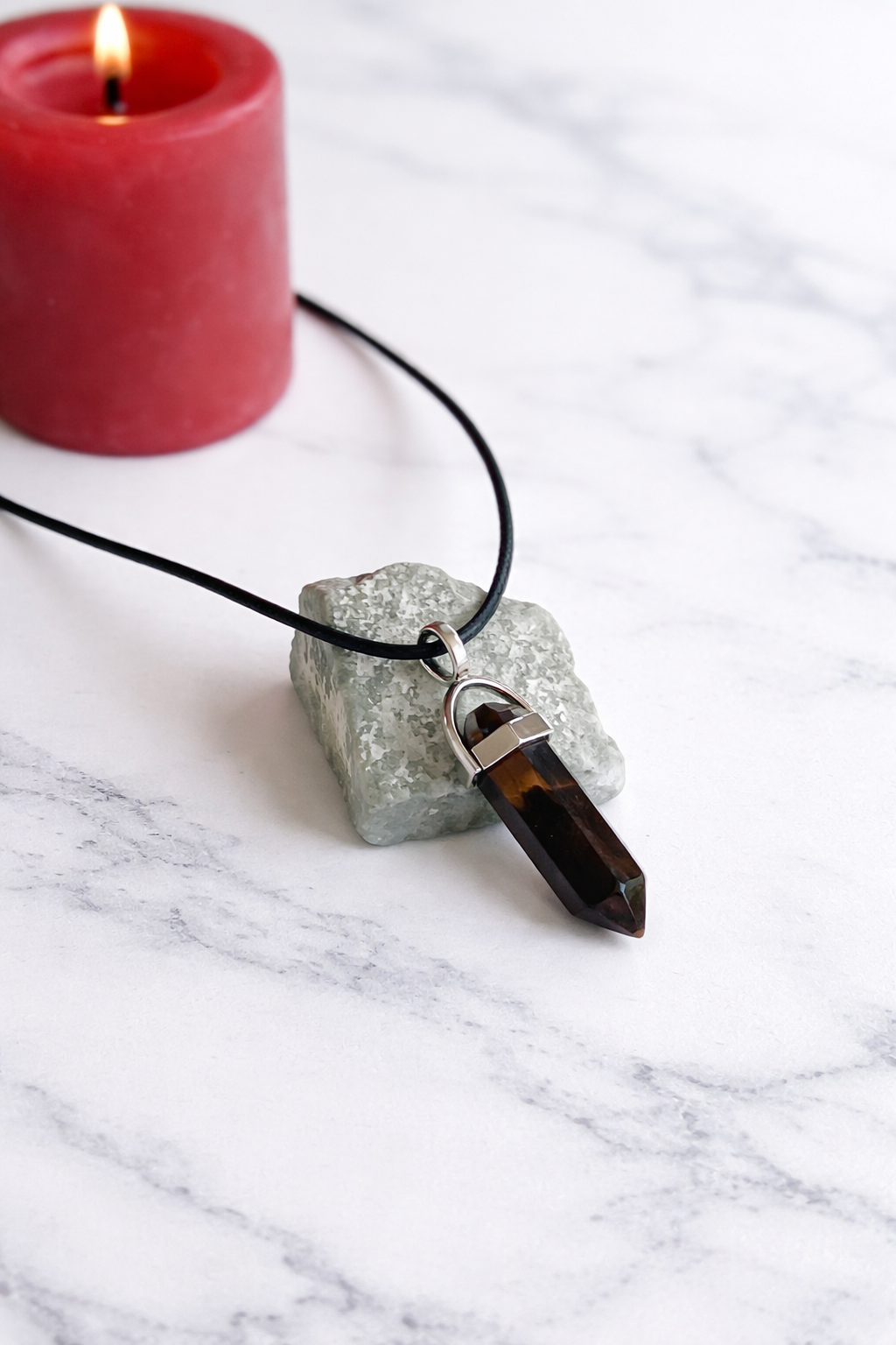 Tiger Eye Pendant Necklace