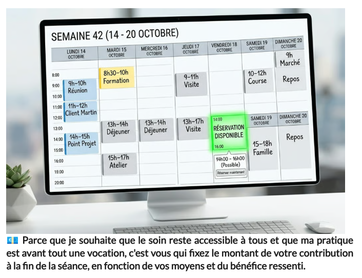Séance de magnétisme 30 minutes