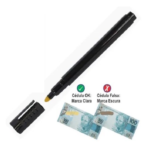 Marcador Detector de notas Falsos