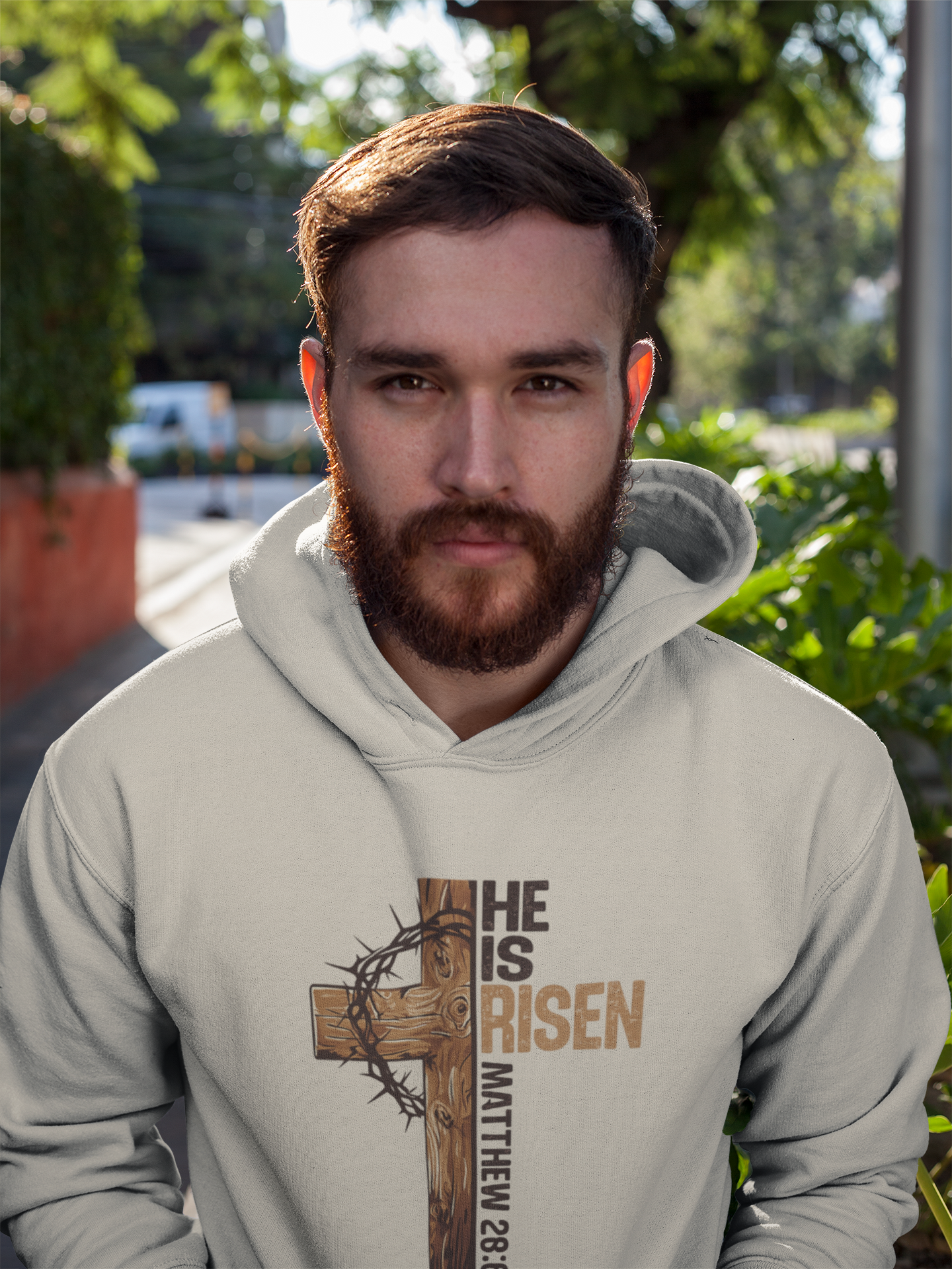 MEN HOODIES (HE IE RISEN)
