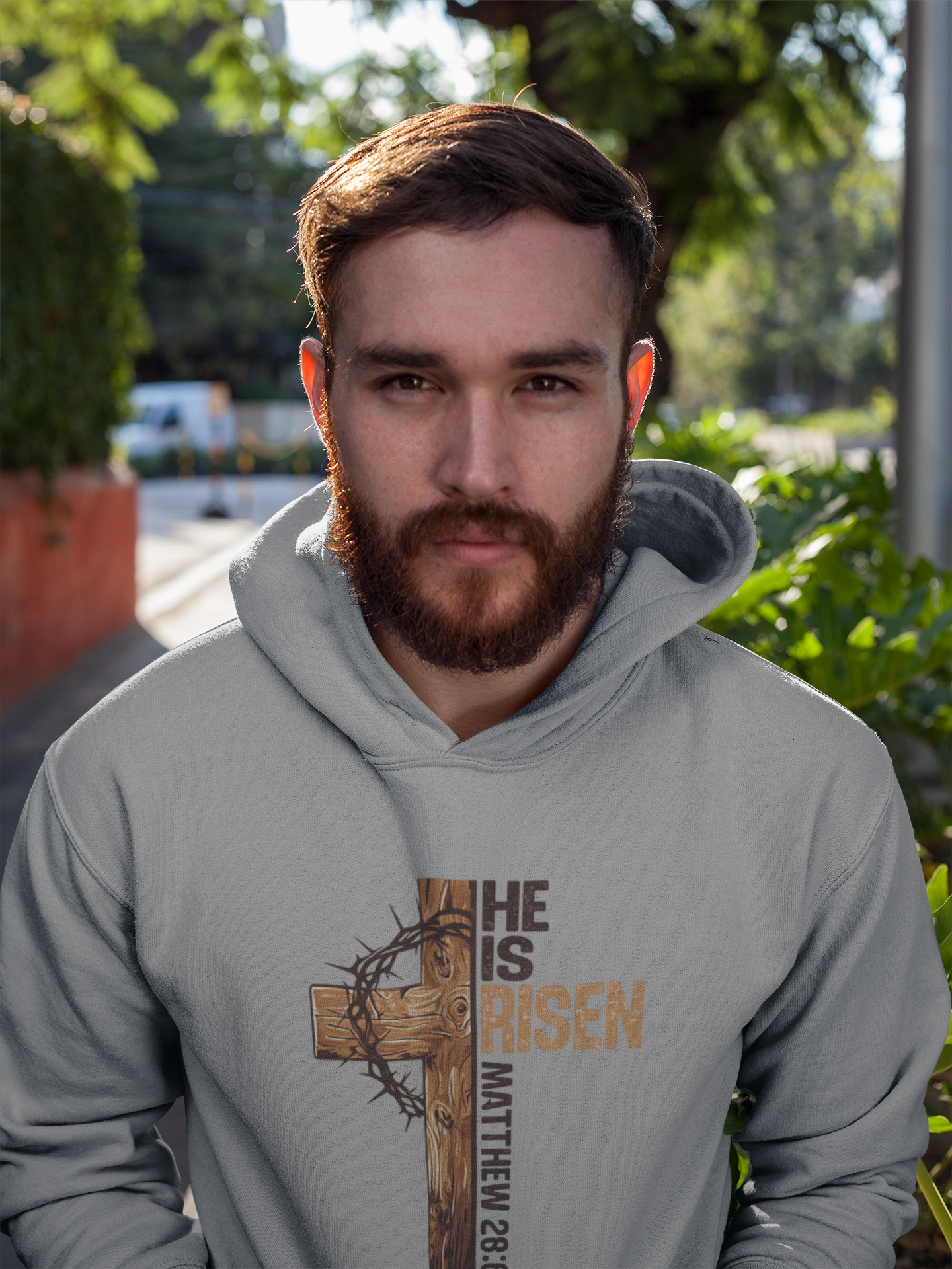 MEN HOODIES (HE IE RISEN)