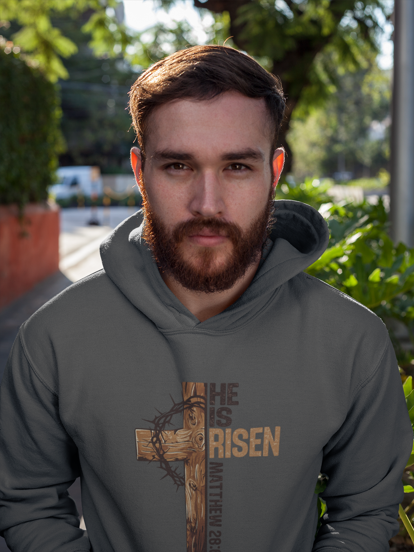 MEN HOODIES (HE IE RISEN)