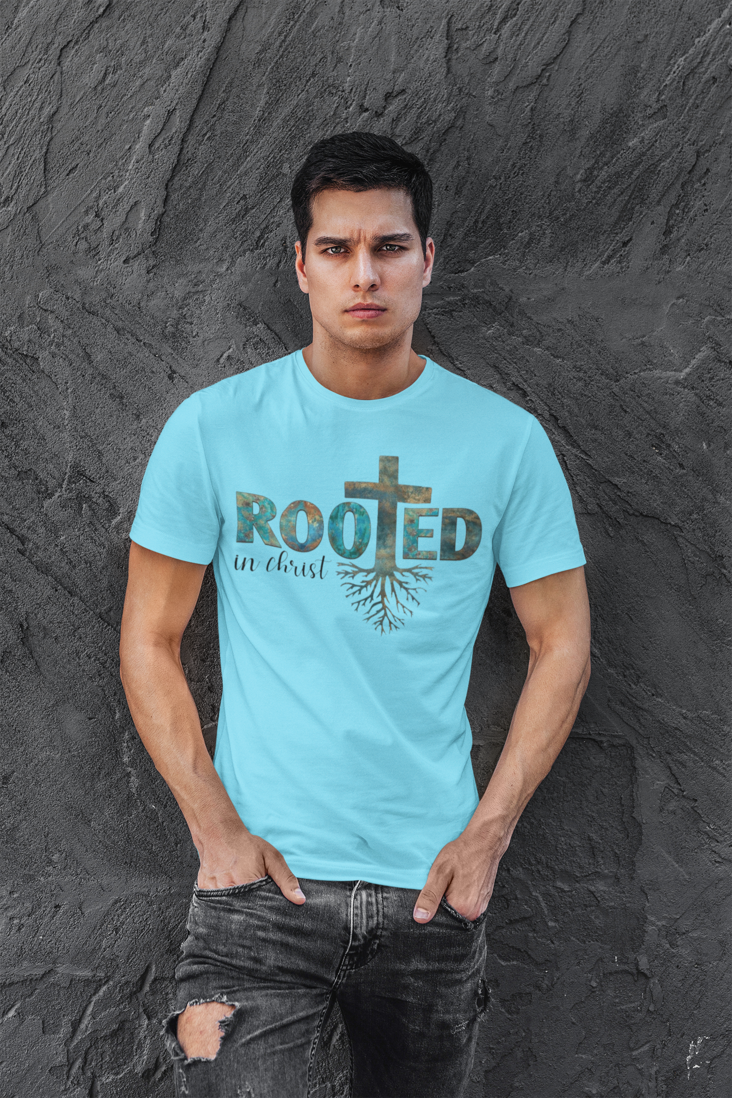 T-shirt (Rooted in Jesus)
